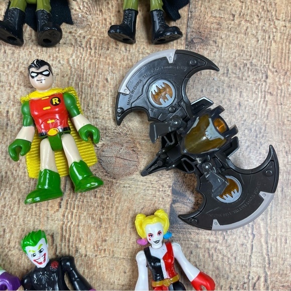 Imaginext DC Batman Robin Joker Mr. Freeze Harley Quinn Figure Large 16 Bundle - Picture 5 of 10